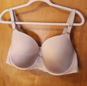 Torrid Cream Underwire T-Shirt Bra with Lace